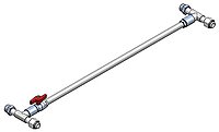 Manually adjustable bypass M24x1,5 Manually adjustable bypass M24x1,5