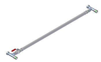 Manually adjustable bypass G1 1/4 for Unichillers