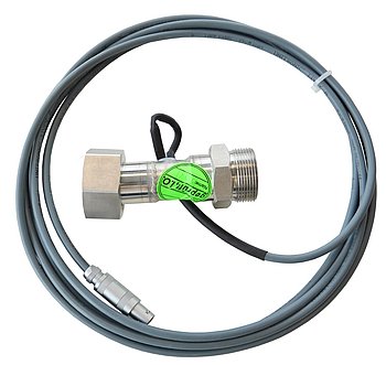 Temperature sensor Pt100, M30x1,5, for fluid outlet or return