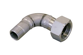 90° Adapter M30x1,5 female - R1/2 male