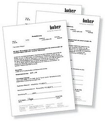 Werkskalibrierschein- Absolutgenauigkeit