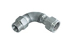 Winkelanschluss 90° M38x1,5 IG - M38x1,5 AG