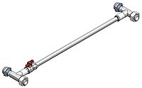 Manually adjustable bypass M38x1,5 Manually adjustable bypass M38x1,5