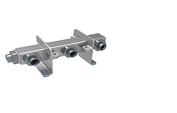 3-way header M30x1.5 3-way header M30x1.5