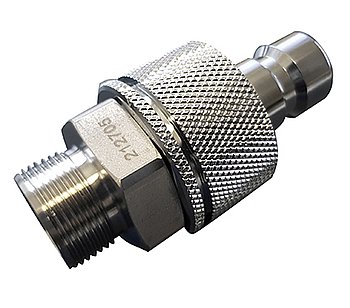 Quick-disconnect adapter M24x1,5
