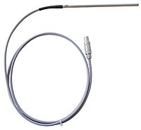 Temperature sensor Pt100, closed, Ø 6 mm, 180 mm