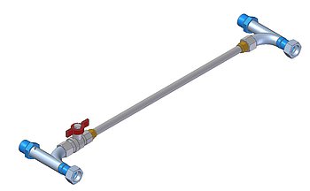 Manually adjustable bypass G3/4 for Unichillers