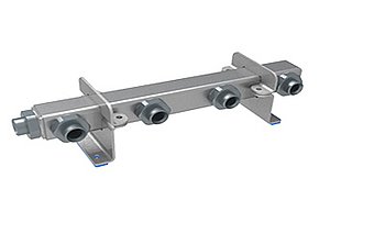 4-way Header, M30x1,5 4-way Header, M30x1,5
